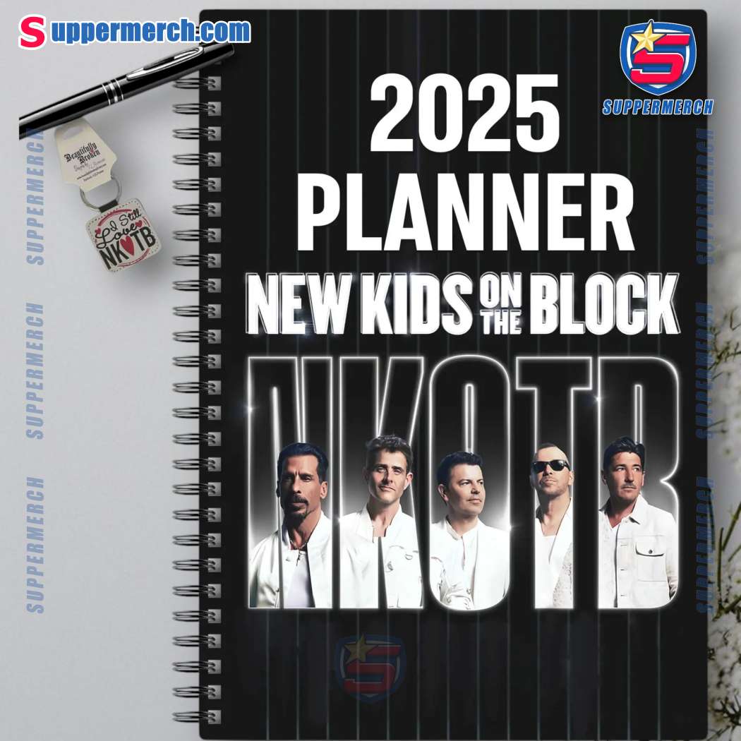New Kids On The Block 2025 Daily Planner-a Ul6wq8z