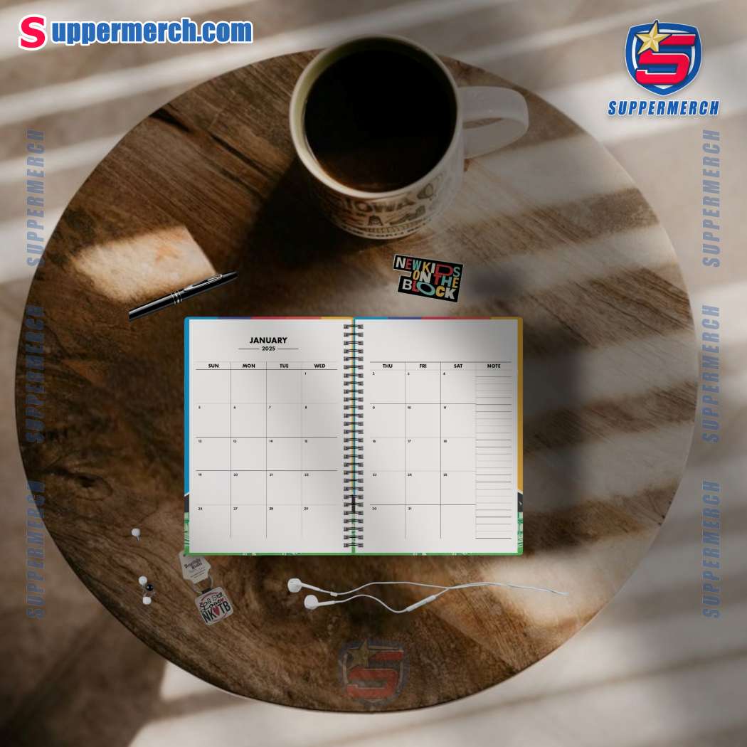 New Kids On The Block 2025 Daily Planner-c Efk4d7t
