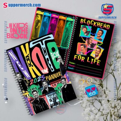 New Kids On The Block Blockhead For Life 2025 Daily Planner z5q0spU