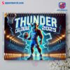 Oklahoma City Thunder Wall Hanging Calendar 2025-a SIODlp6