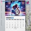 Oklahoma City Thunder Wall Hanging Calendar 2025-b kyuEYlv