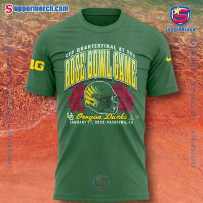 Oregon Ducks CFP Quarterfinal At The Rose Bowl Game 2025 T-shirt, Hoodie-a FjLCNtZ