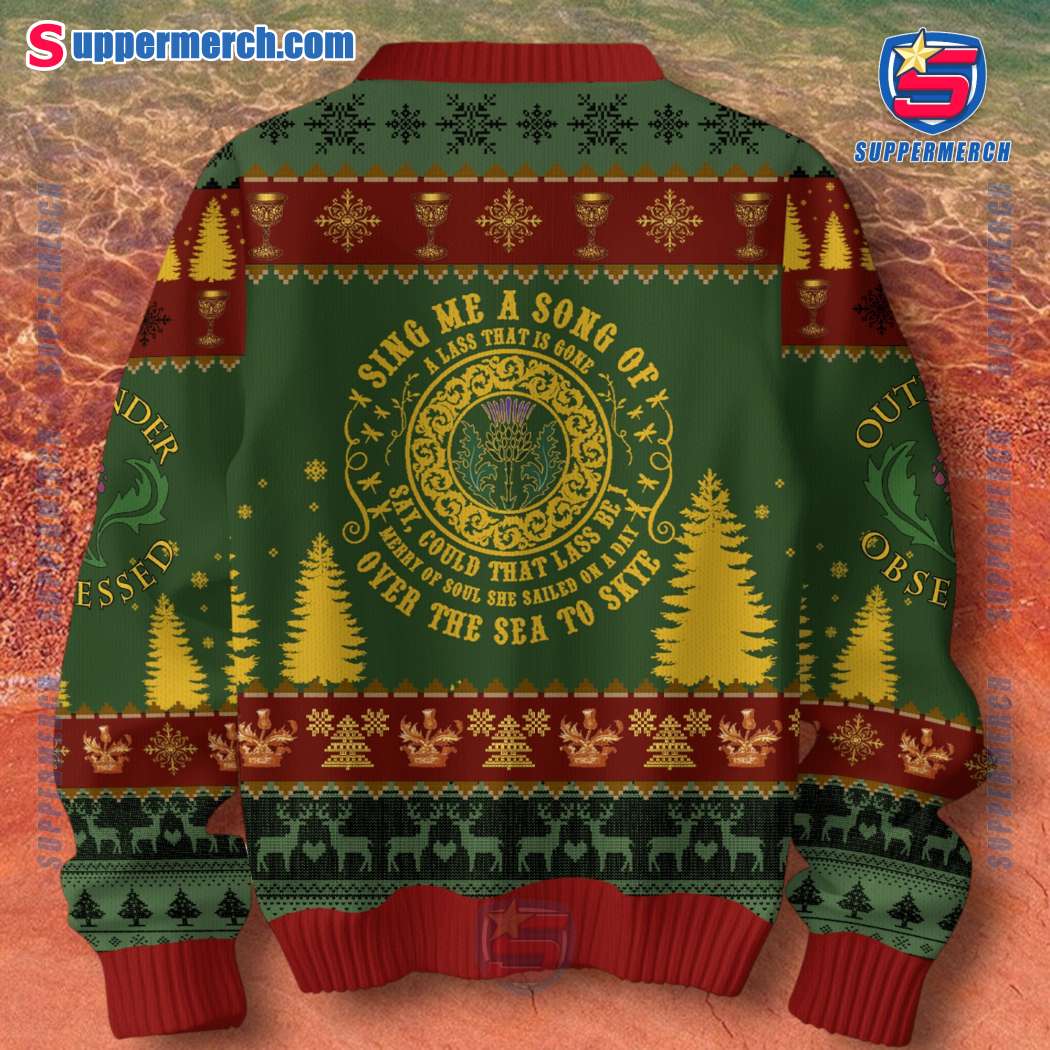 Outlander Your Face Is My Heart And The Love Of You Is My Soul Christmas Jumper Sweater-b 98ljuyM
