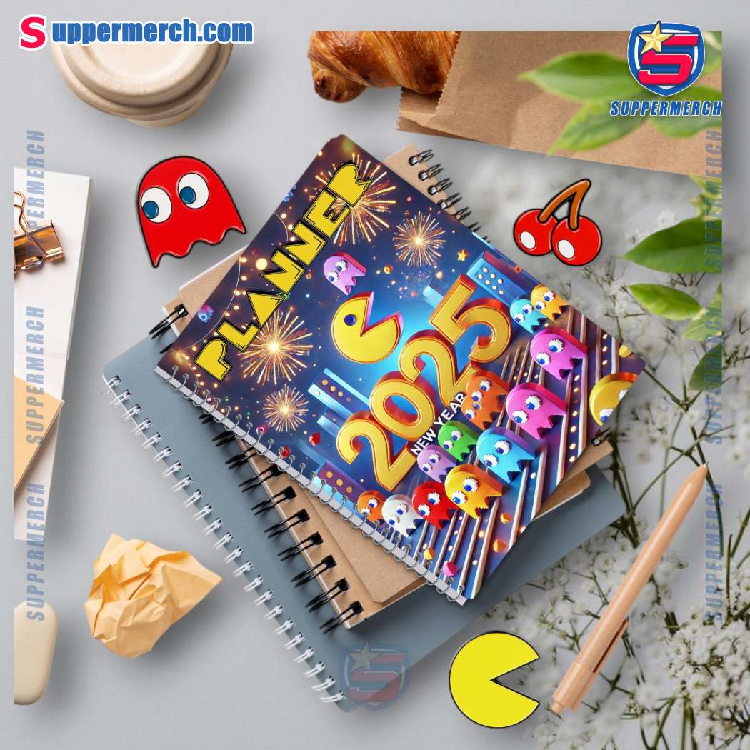 Pac-man 2025 Daily Planner Ts5OySz