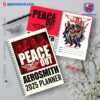 Peace Out Aerosmith 2025 Daily Planner mAthP1G
