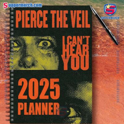 Pierce The Veil I Can't Hear You 2025 Daily Planner-a 0qmEHG2