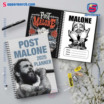 Post Malone 2025 Daily Planner dJHeC6M