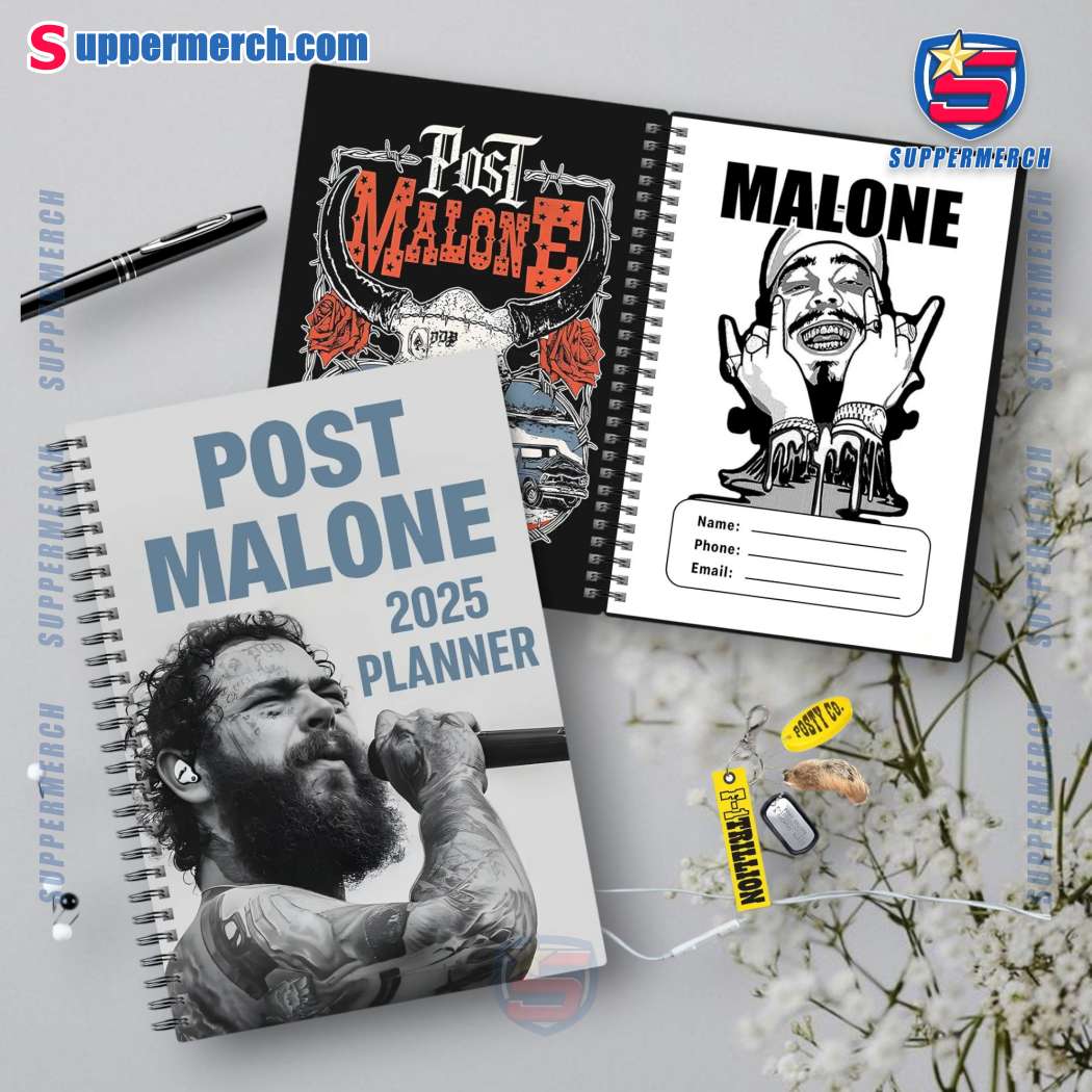 Post Malone 2025 Daily Planner dJHeC6M