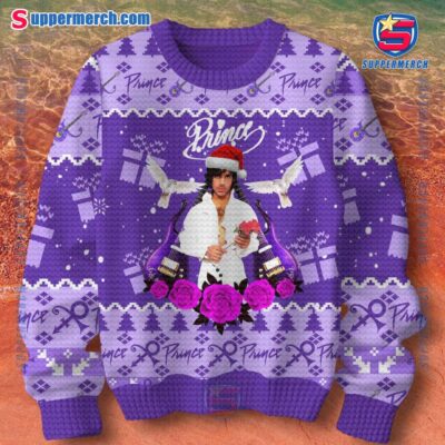 Prince American Singer-Songwriter Ugly Christmas Sweater-a KOf9Tlu