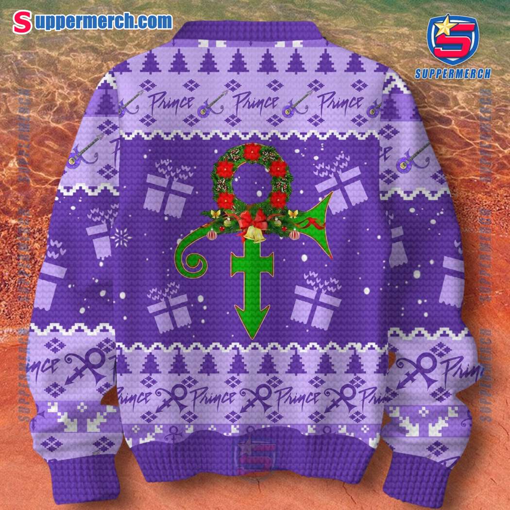 Prince American Singer-Songwriter Ugly Christmas Sweater-b CjXHRc8