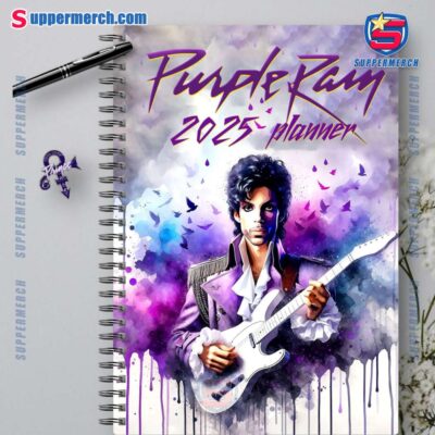 Prince Purple Rain 2025 Daily Planner-a 1xKcULu