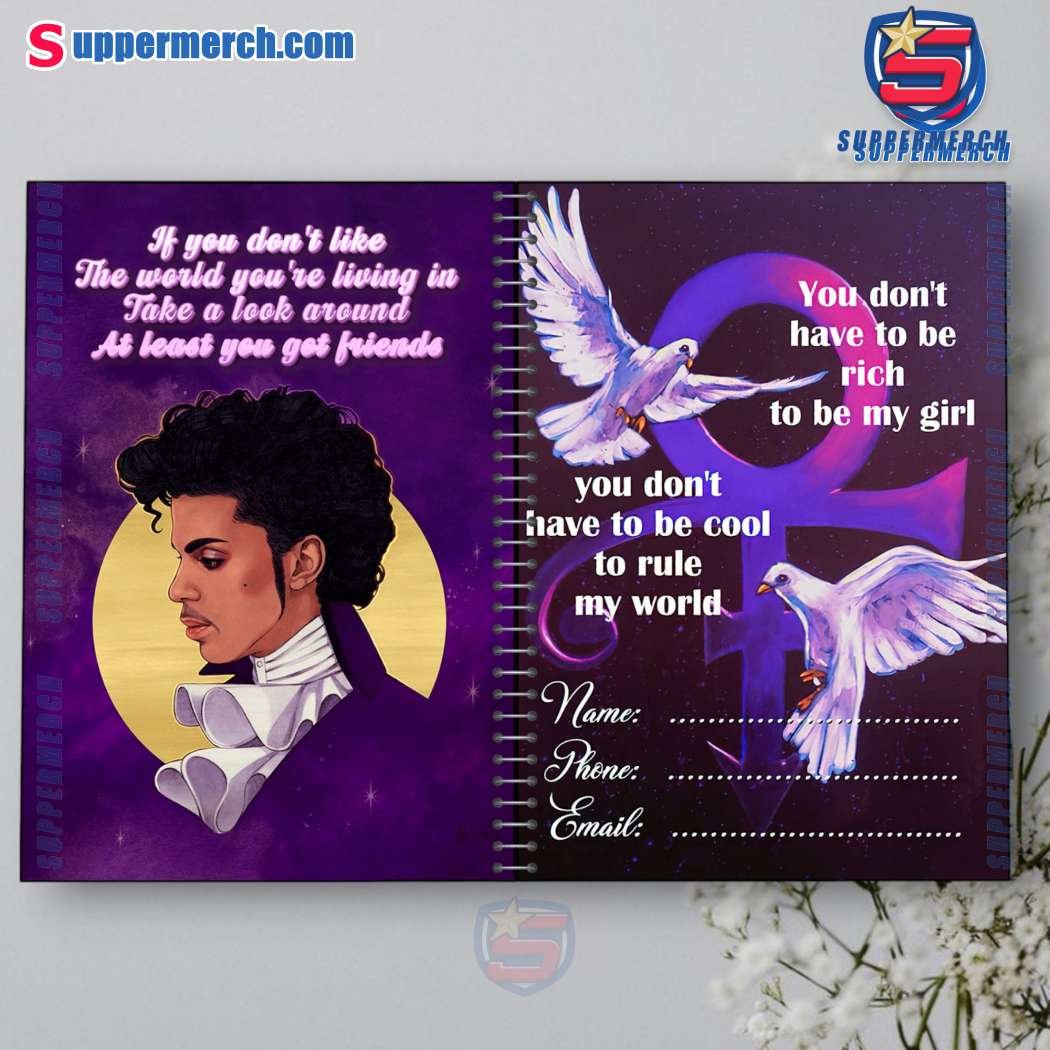 Prince You Don't Have To Be Rich To Be My Girl 2025 Daily Planner-b DSz6Odr
