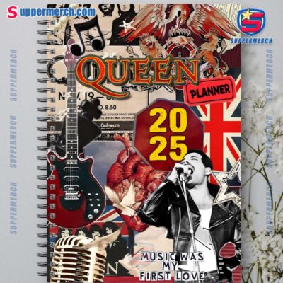 Queen Band 2025 Daily Planner-a sHlx6gO
