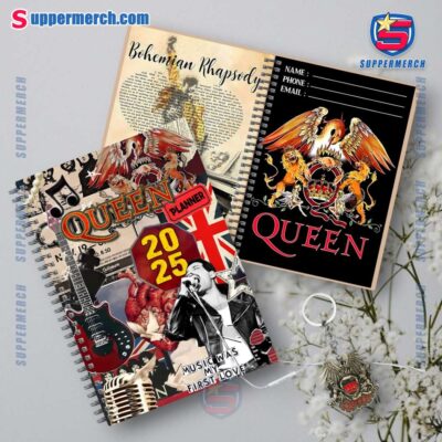 Queen Band 2025 Daily Planner aRxC42X
