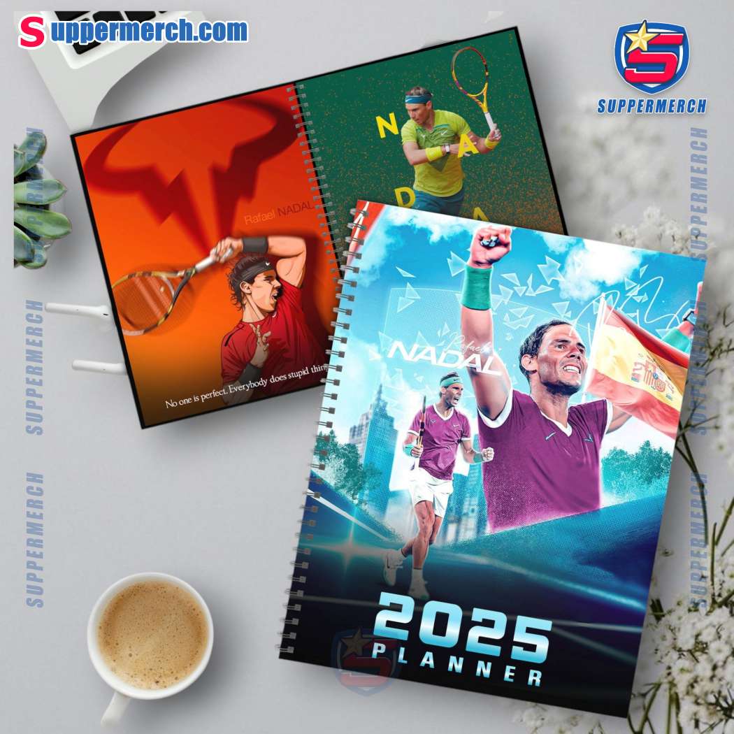 Rafael Nadal 2025 Daily Planner LXZWSp4