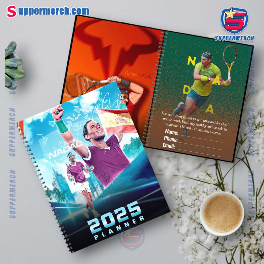 Rafael Nadal 2025 Daily Planner-a QMEhavb