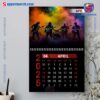 Rainbow Band Wall Hanging Calendar 2025-y 64JkIvN