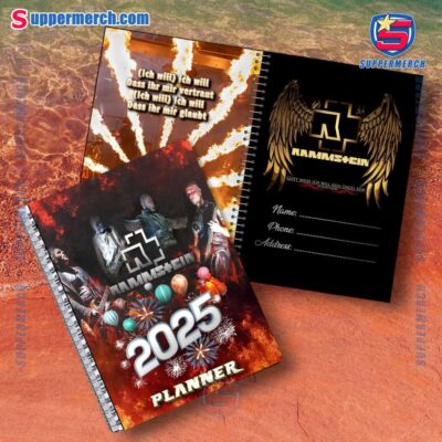 Rammstein 2025 Daily Planner 5fhbdNl
