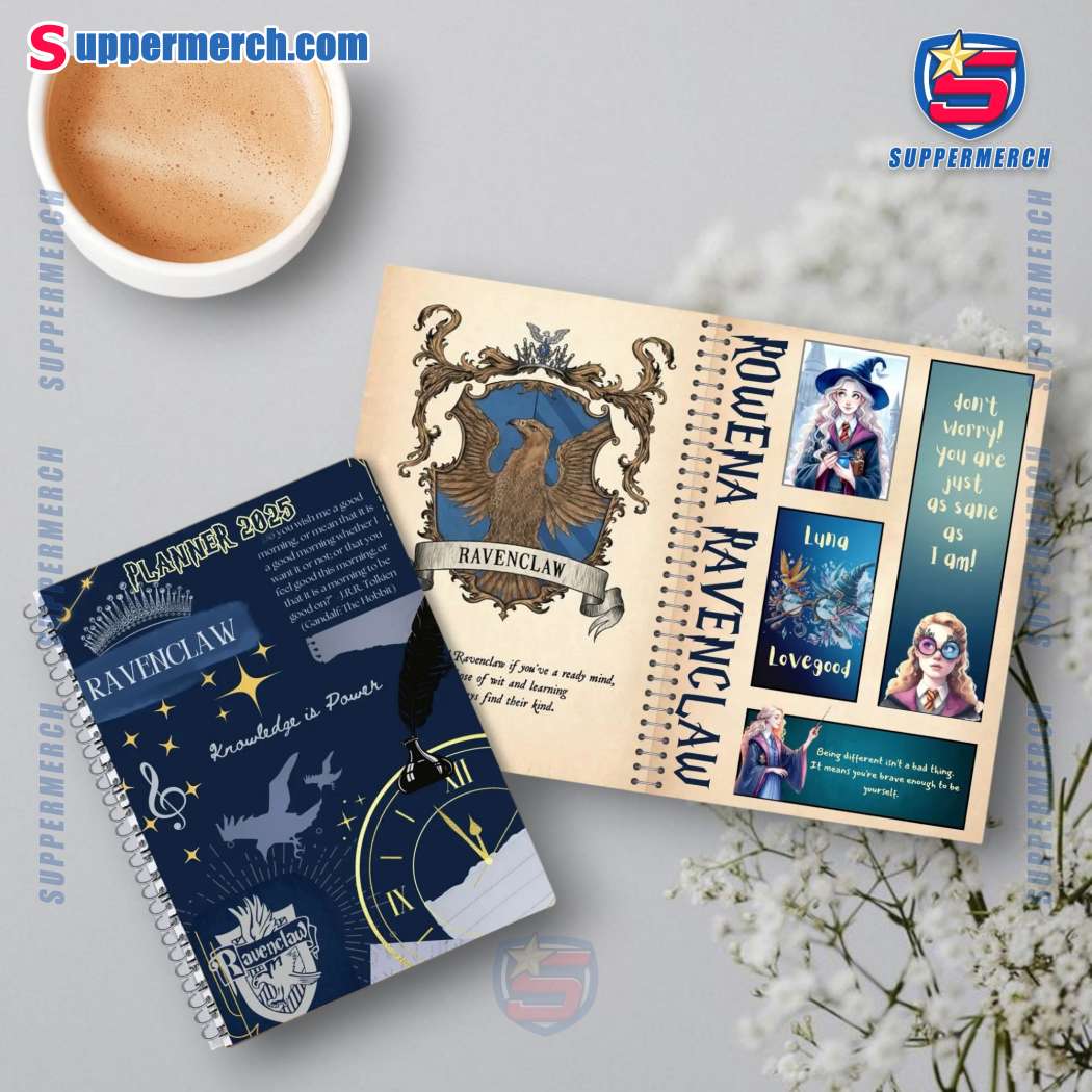 Ravenclaw Harry Potter 2025 Daily Planner fsJYhXQ