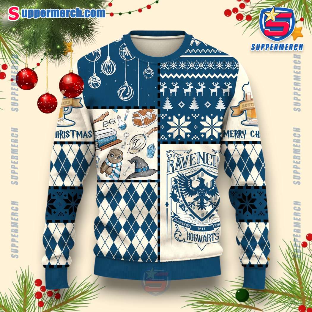 Ravenclaw Hogwarts Harry Potter Christmas Sweater-a Ch56nlM