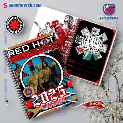 Red Hot Chili Peppers 2025 Daily Planner QnLxhDY