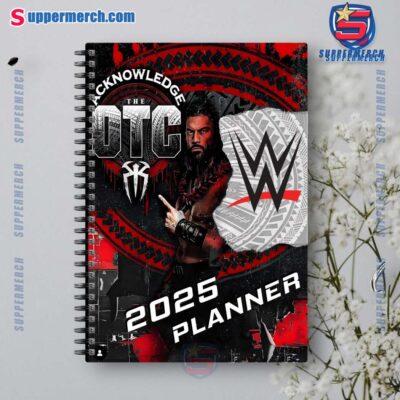 Roman Reigns We The Ones 2025 Daily Planner-a 70SsWAN