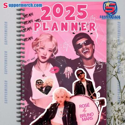 Rose X Bruno Mars Apt. 2025 Daily Planner-a CpEyz3W