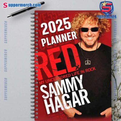 Sammy Hagar Red 2025 Daily Planner-a wgyo9iB