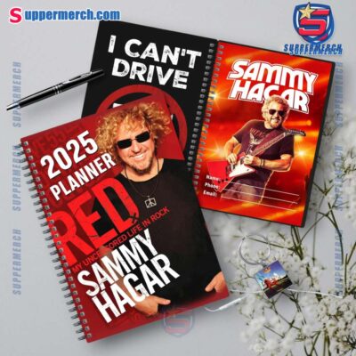 Sammy Hagar Red 2025 Daily Planner u0mUwSo
