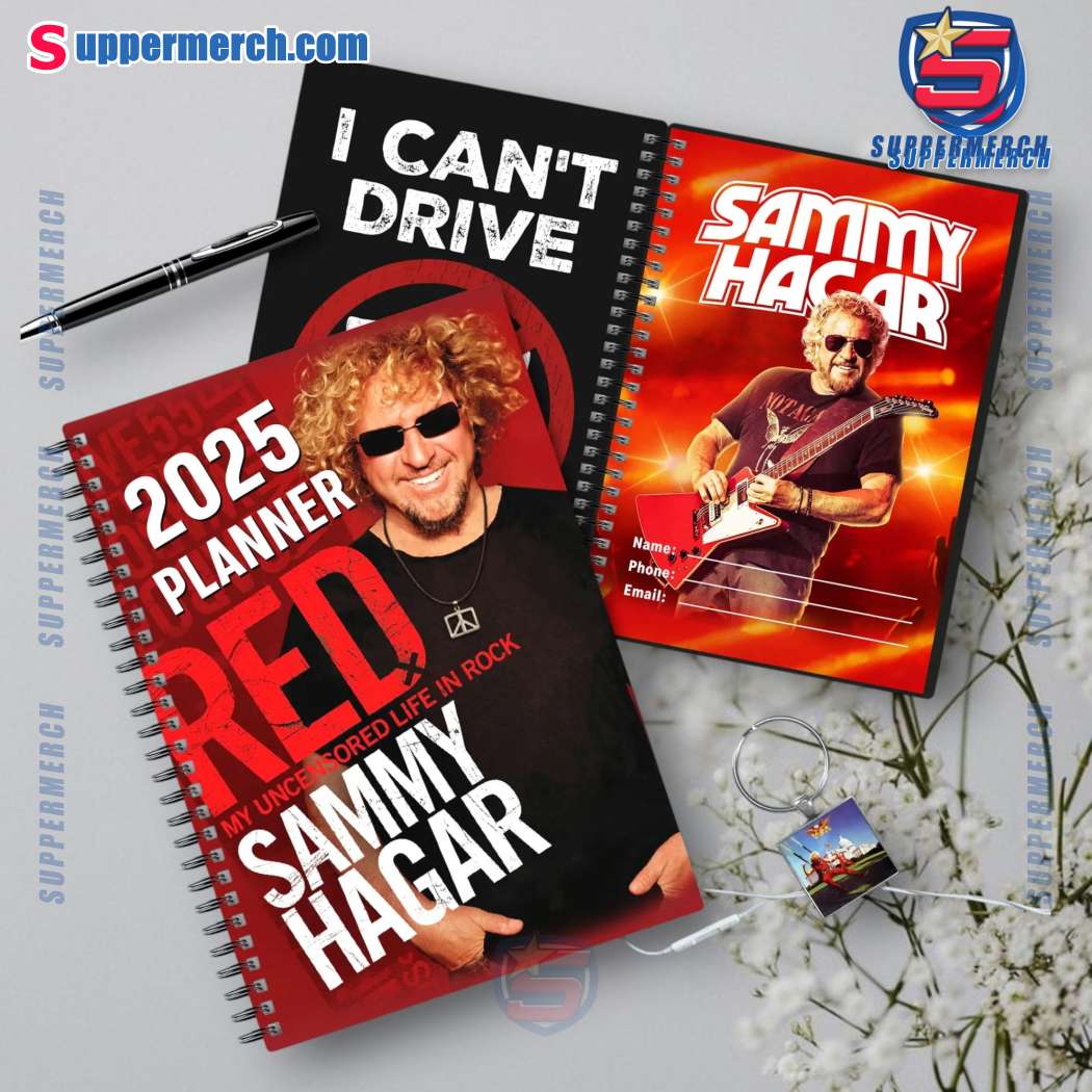 Sammy Hagar Red 2025 Daily Planner u0mUwSo