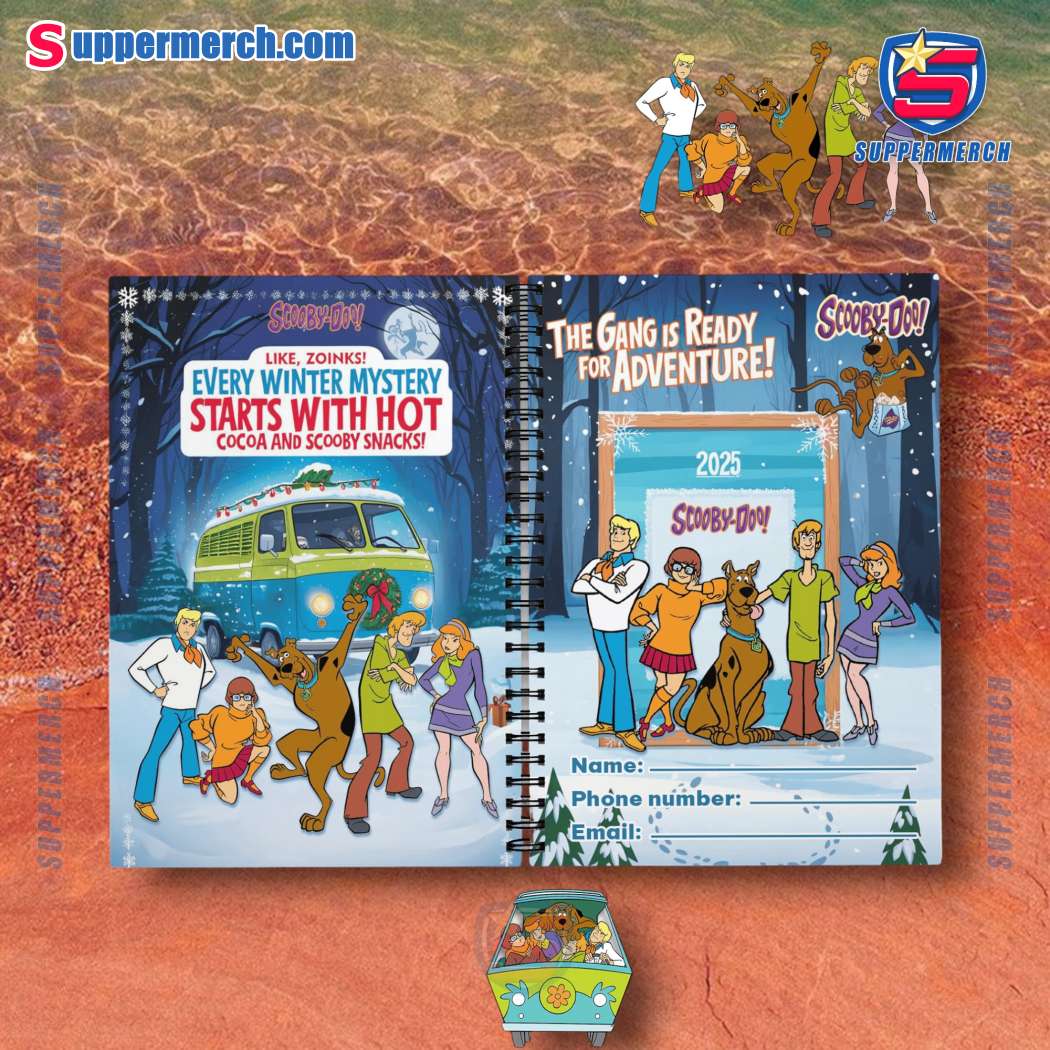 Scooby-doo Mystery 2025 Daily Planner-b RY4jL8w