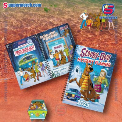 Scooby-doo Mystery 2025 Daily Planner CiD4tZl