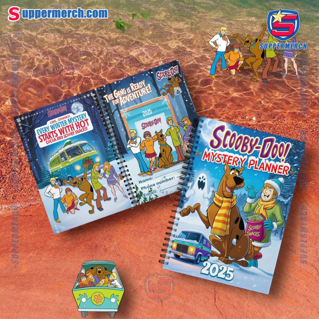 Scooby-doo Mystery 2025 Daily Planner CiD4tZl