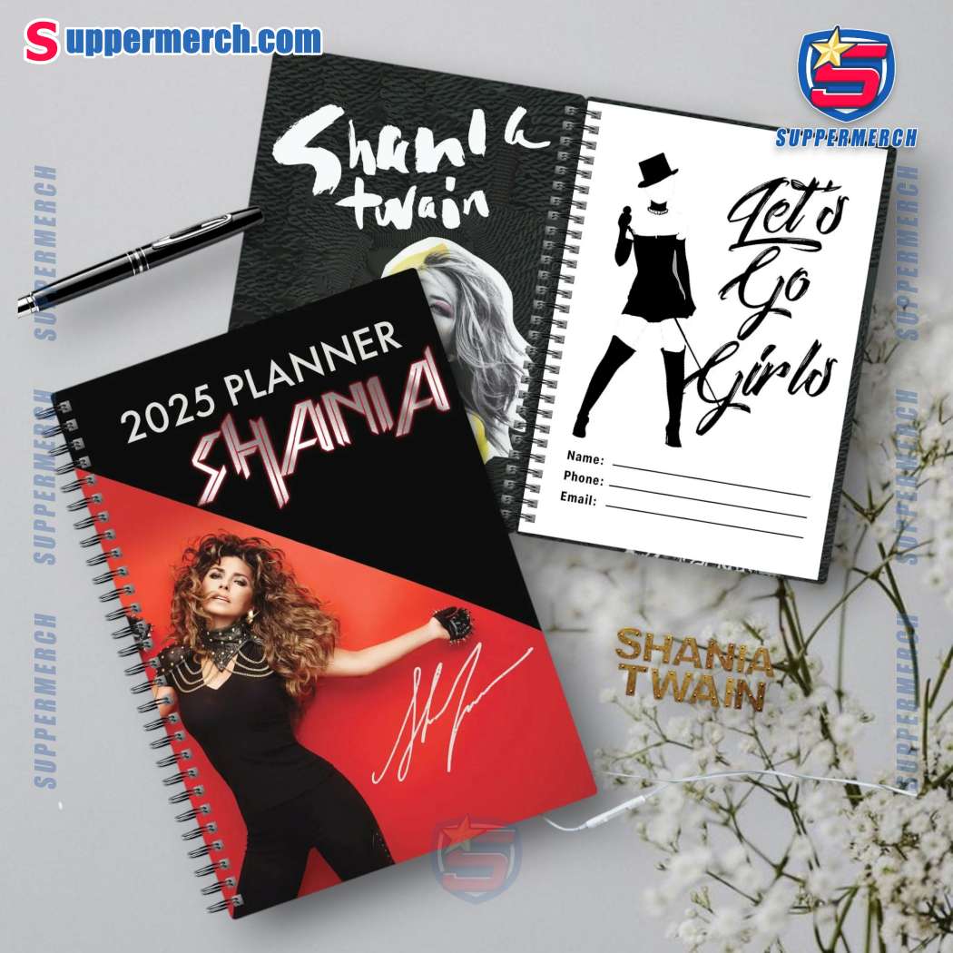 Shania Twain 2025 Daily Planner TkvtmUn