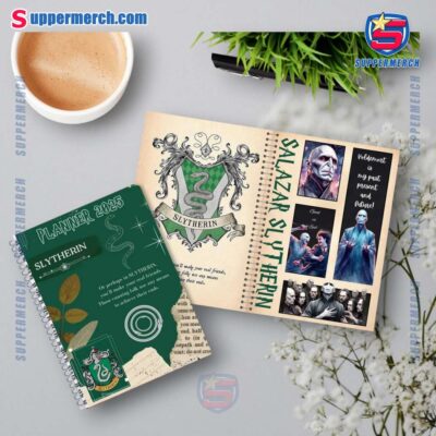 Slytherin Harry Potter 2025 Daily Planner 9keP1NC