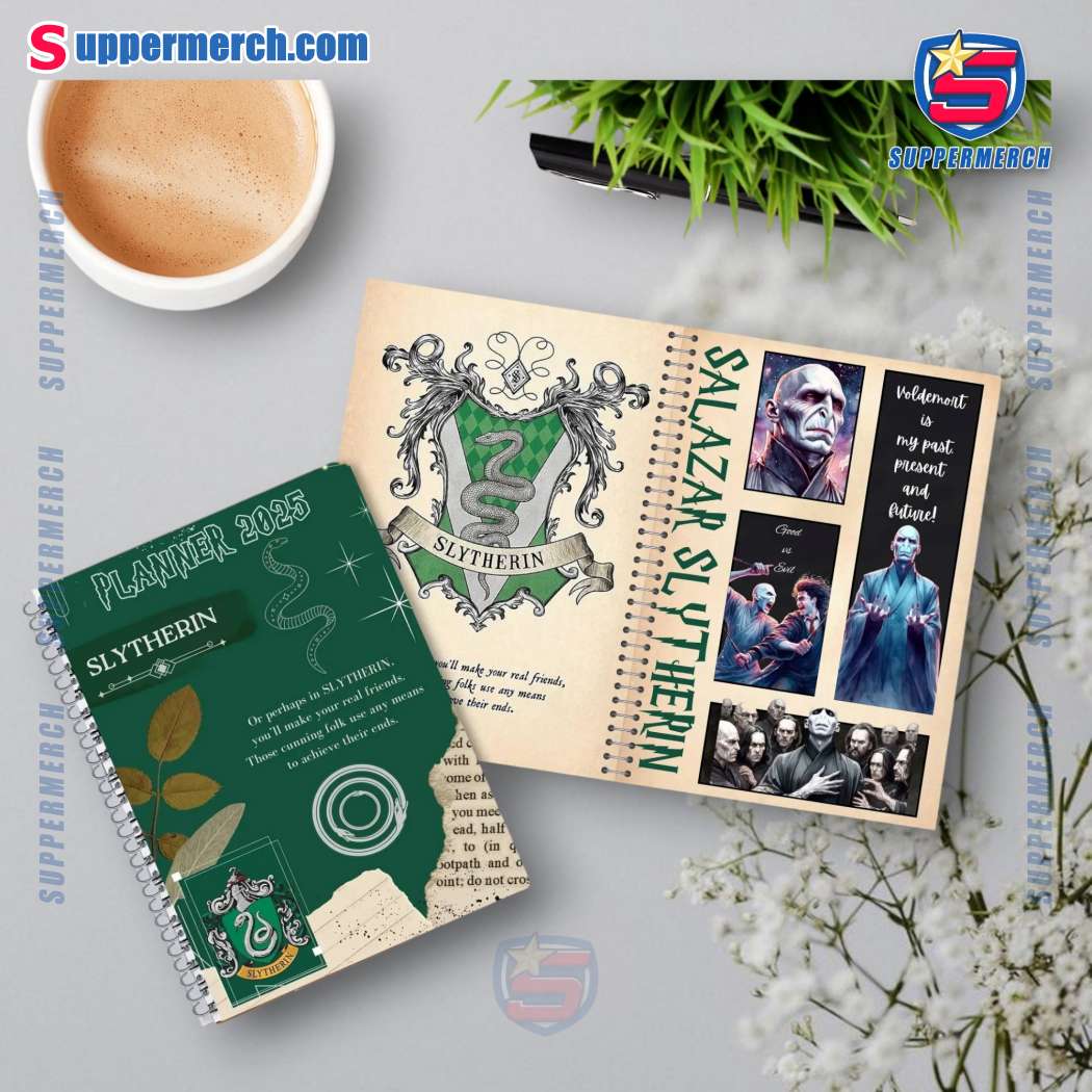 Slytherin Harry Potter 2025 Daily Planner 9keP1NC
