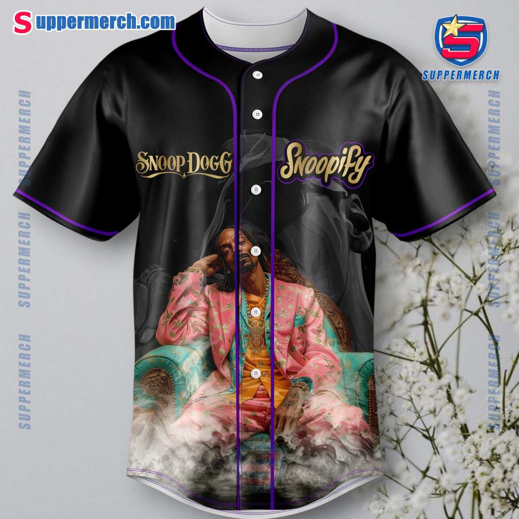 Snoop Dogg Snoopify Double G Baseball Jersey-a rofIzTE