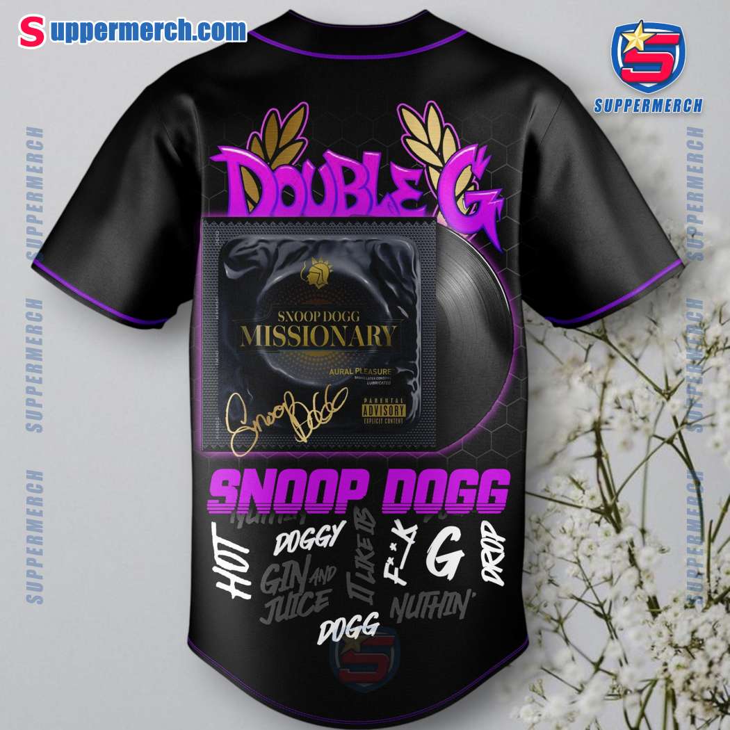 Snoop Dogg Snoopify Double G Baseball Jersey-b IqsPVJF