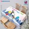 Snoopy A Happy New Year Square Tablecloth trAL2Gg