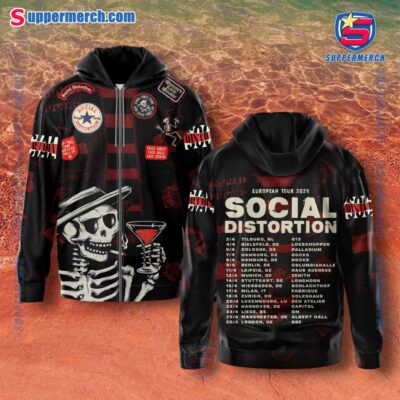 Social Distortion European Tour 2025 Dates T-shirt, Hoodie-a TCcwnXD