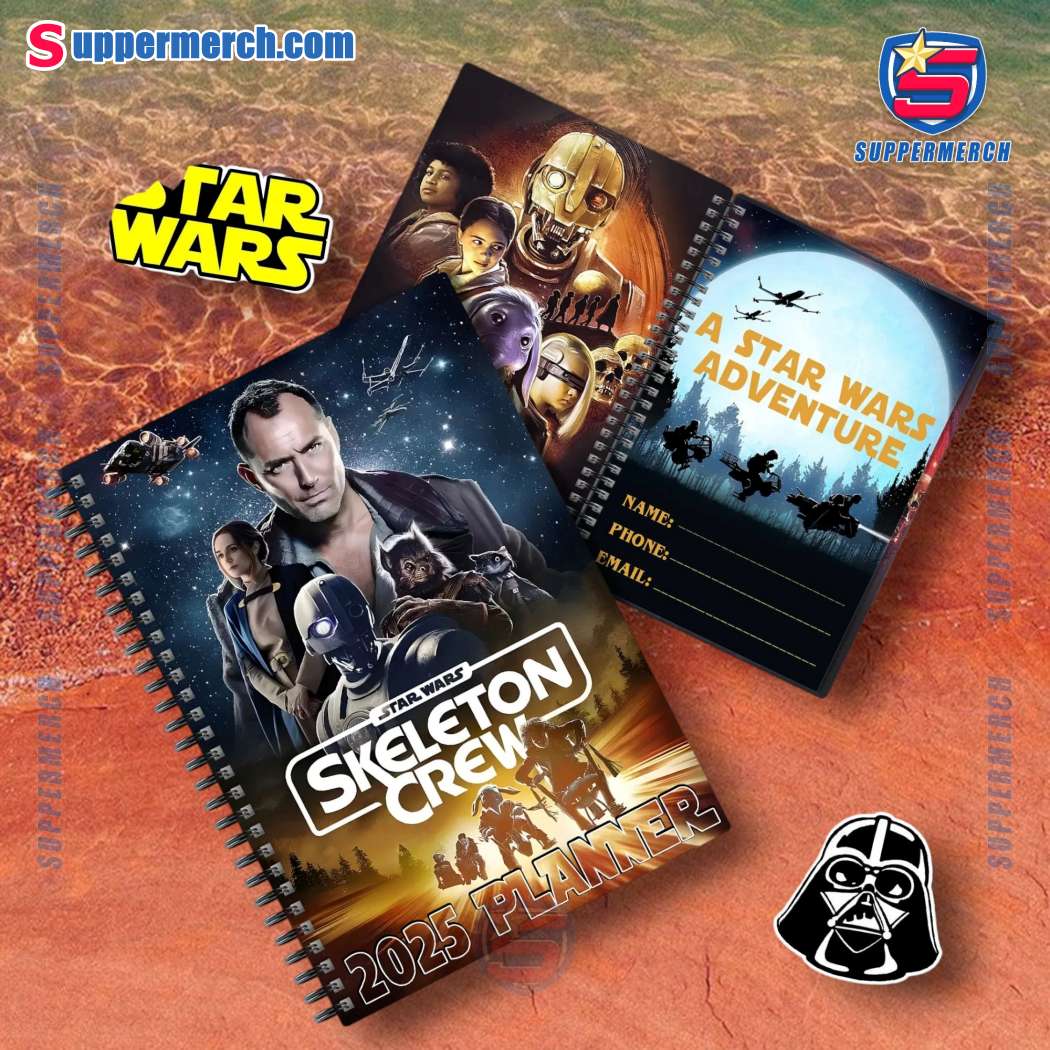 Star Wars Skeleton Crew 2025 Daily Planner jdly2UN