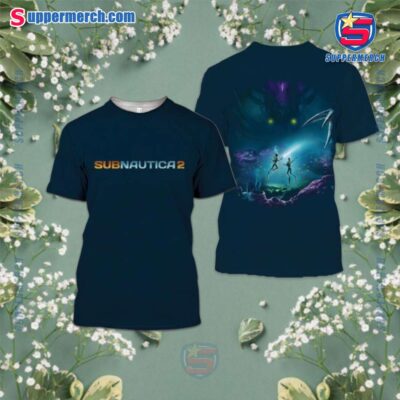 Subnautica 2 Navy Shirt W0Rg5SN