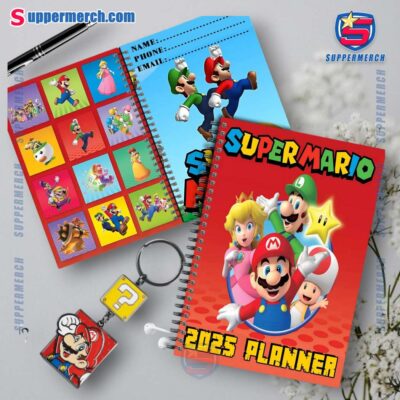 Super Mario 2025 Daily Planner sKRHGFL