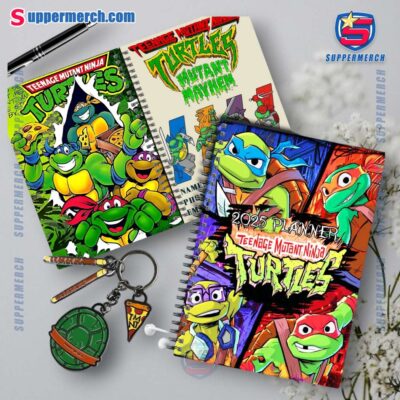 Teenage Mutant Ninja Turtles 2025 Daily Planner B3FTsam