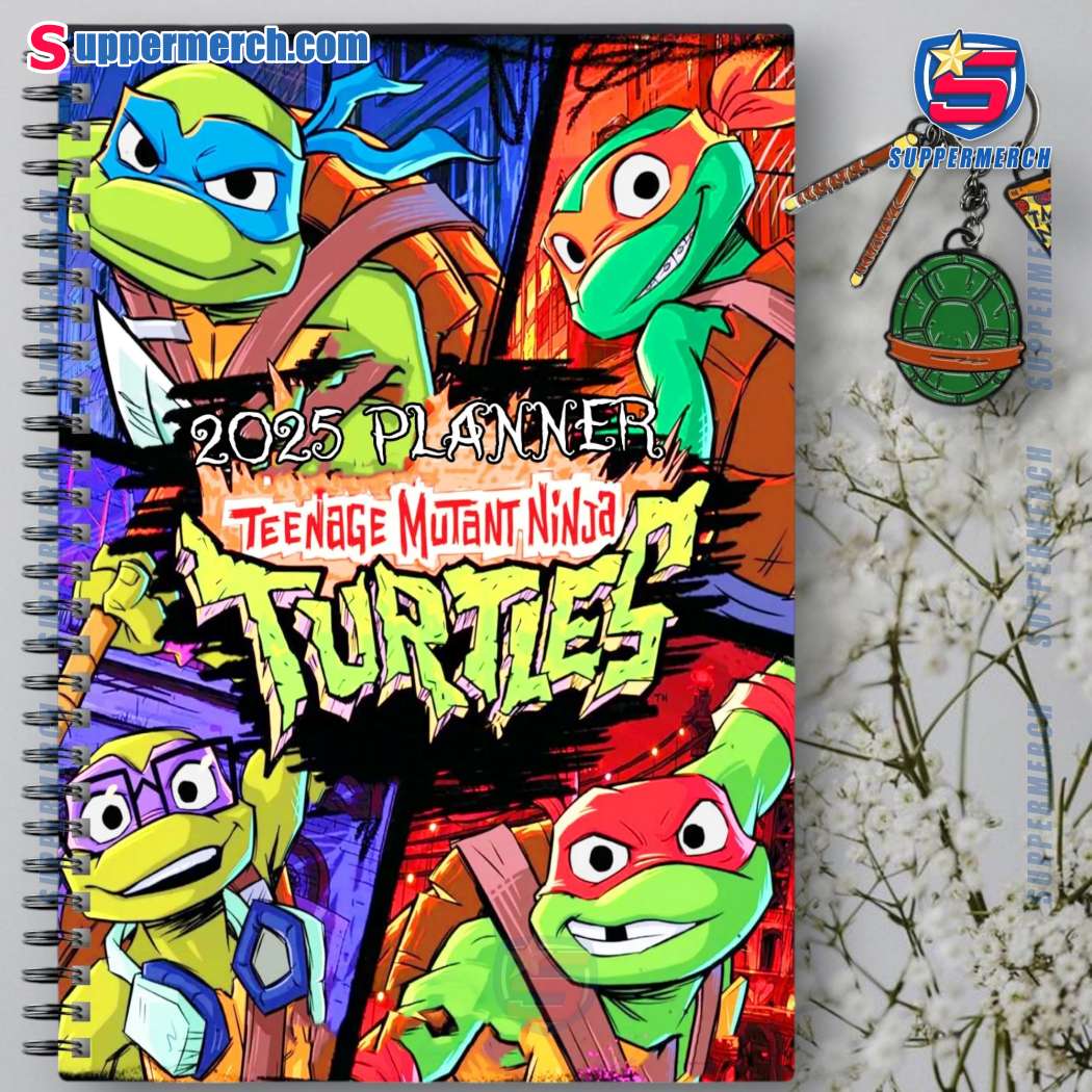 Teenage Mutant Ninja Turtles 2025 Daily Planner-a t5wpU62