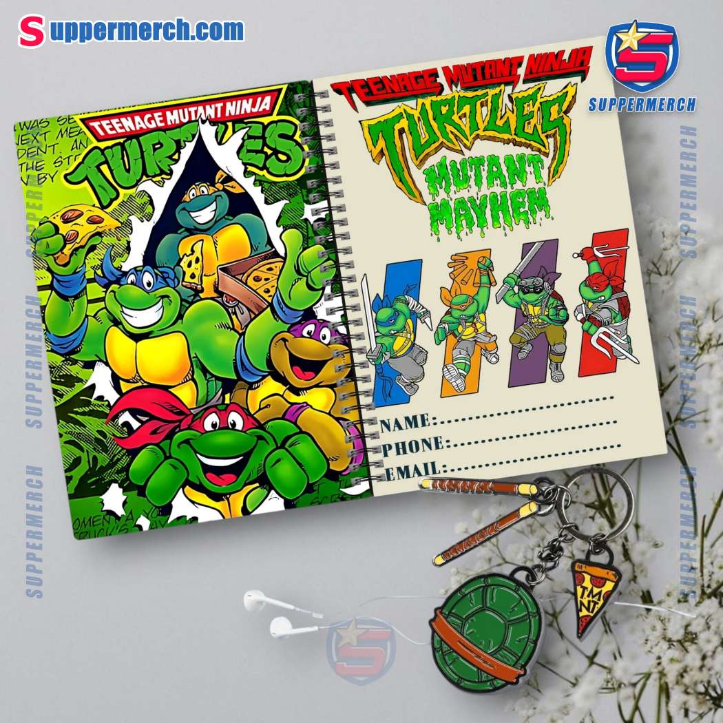 Teenage Mutant Ninja Turtles 2025 Daily Planner-b 2fxjduI