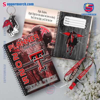 Texas Tech Red Raiders 2025 Daily Planner bxCXrka