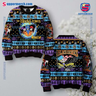 The Black Crowes Amorica Or Bust Ugly Christmas Sweater bTZ2Fo4
