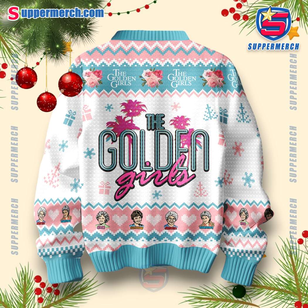 The Golden Girls Stay Golden Christmas Jumper-b aGHq5p3