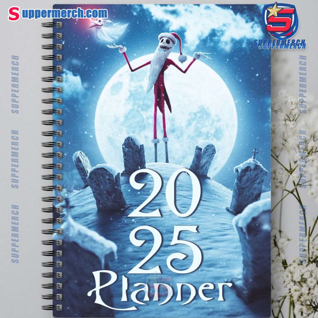The Nightmare Before Christmas 2025 Daily Planner-a EOgymQh